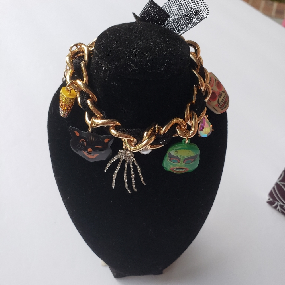 Betsey Johnson Halloween Charm Bracelet